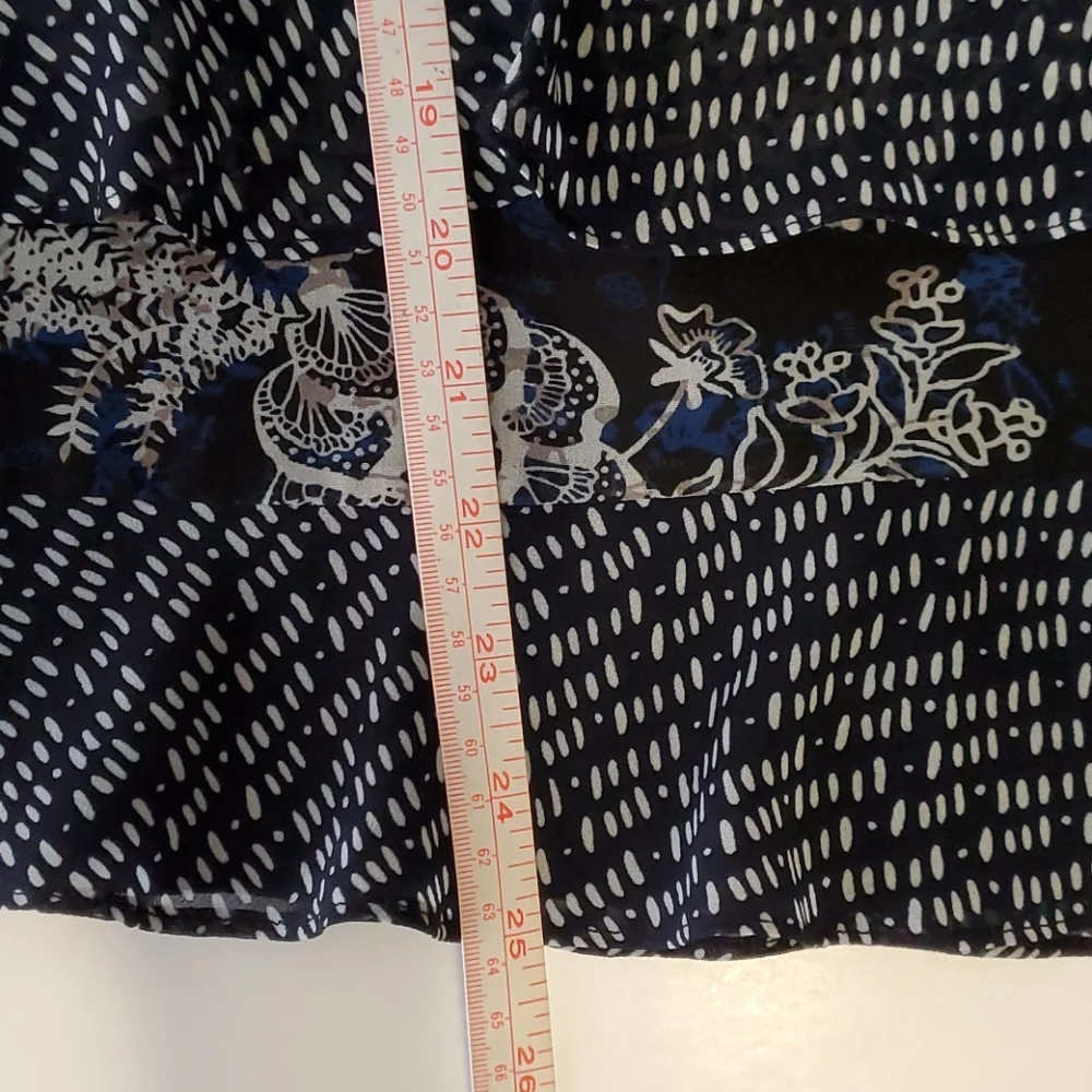 Cabi Sheer Hybrid Blouse - Picture 13 of 13